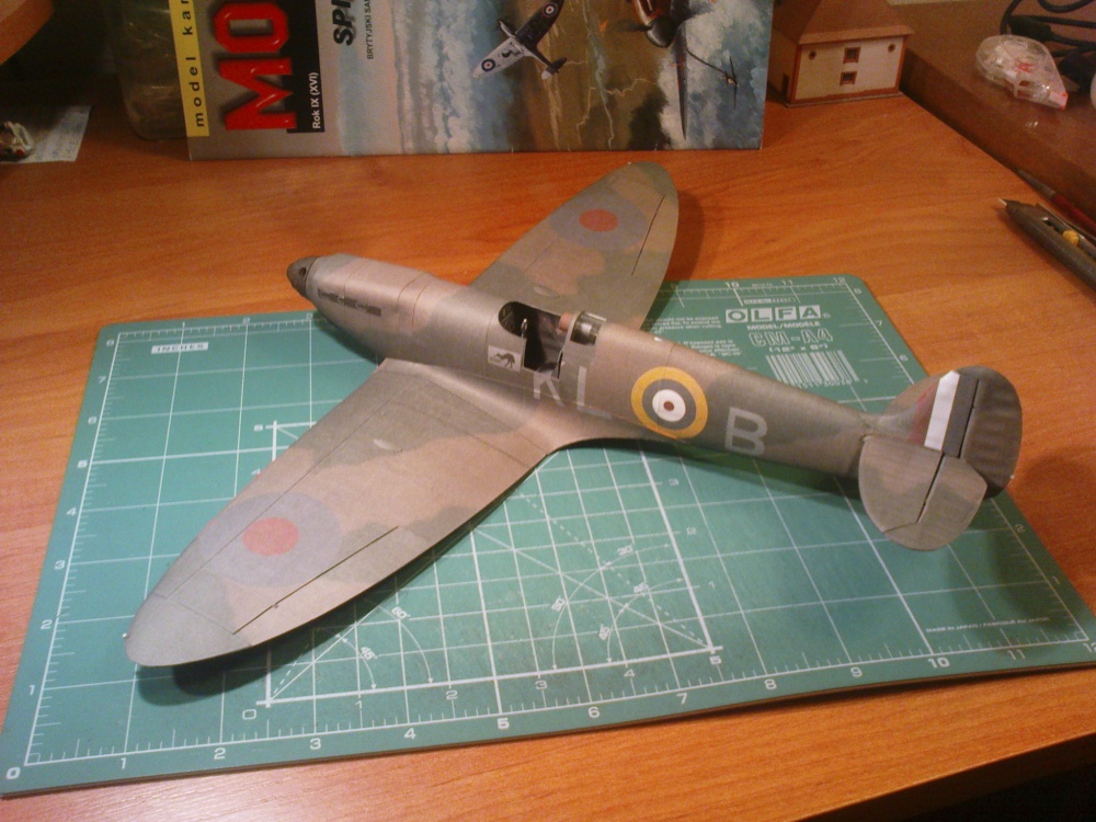 Spitfire Mk I (Plná velikost v novém okně) Spitfire Mk I