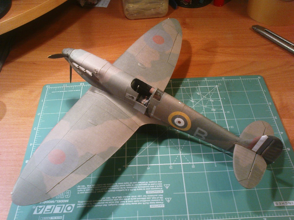 Spitfire Mk I (Plná velikost v novém okně) Spitfire Mk I