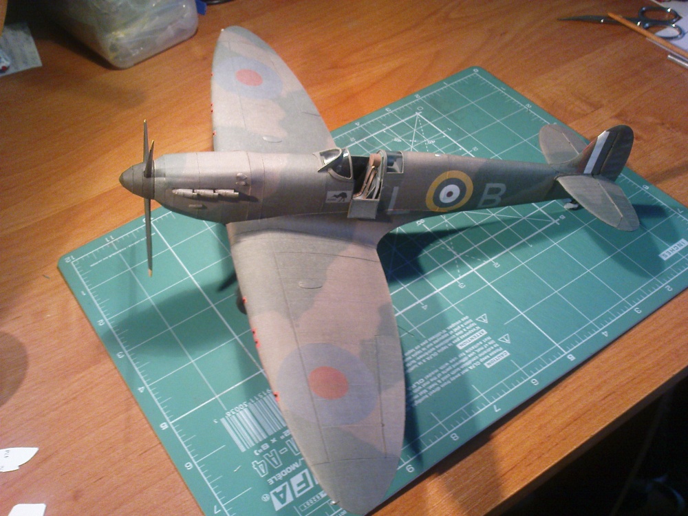 Spitfire Mk I (Plná velikost v novém okně) Spitfire Mk I