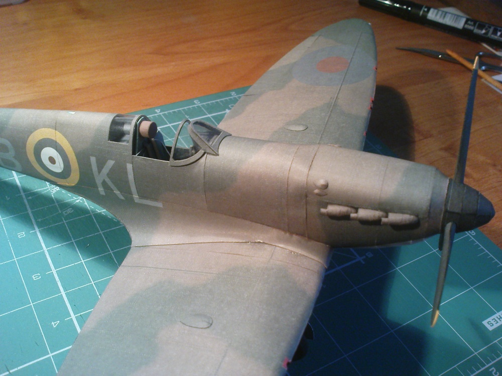 Spitfire Mk I (Plná velikost v novém okně) Spitfire Mk I