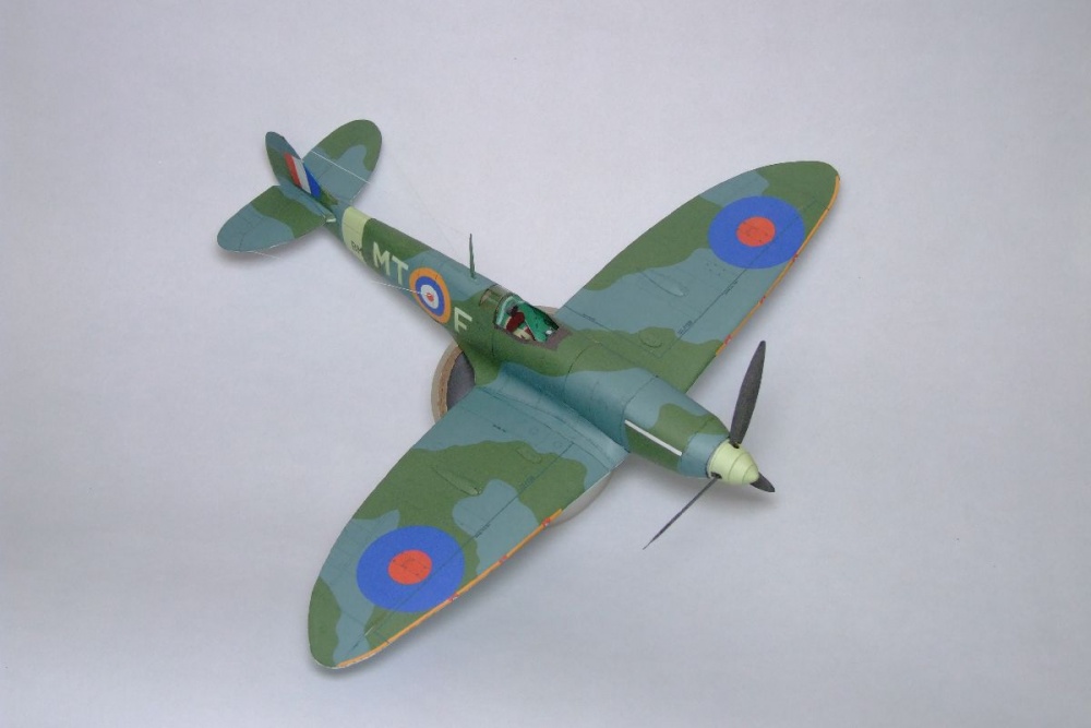 Spitfire Mk.VB MT-F (Plná velikost v novém okně) Spitfire Mk.VB MT-F