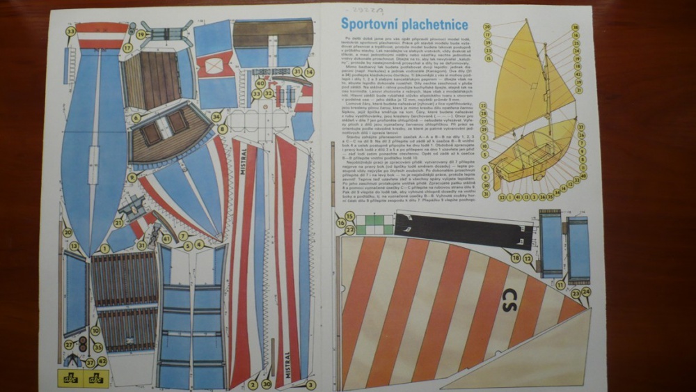 Sportovní plachetnice MISTRAL (Plná velikost v novém okně) Sportovní plachetnice MISTRAL