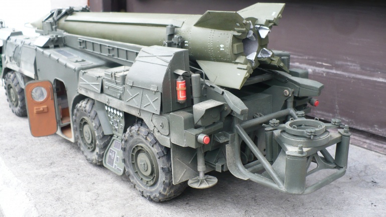 SS-1C SCUD B MAZ - 543 (Plná velikost v novém okně) SS-1C SCUD B MAZ - 543