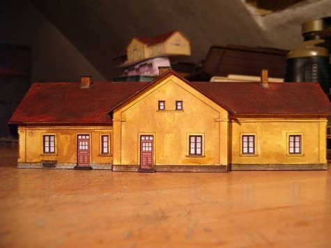 Staniční budova c. k. Státních drah typ LVIIIb Staniční budova c. k. Státních drah typ LVIIIb