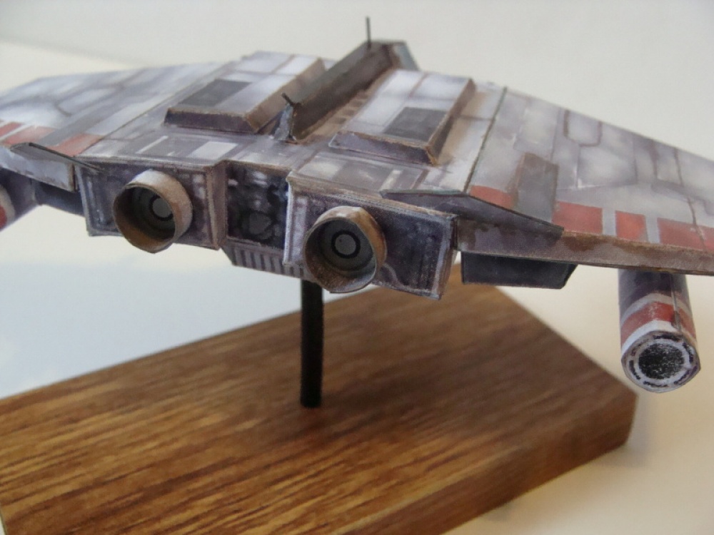 Star Wars - V wings airspeeder (Plná velikost v novém okně) Star Wars - V wings airspeeder