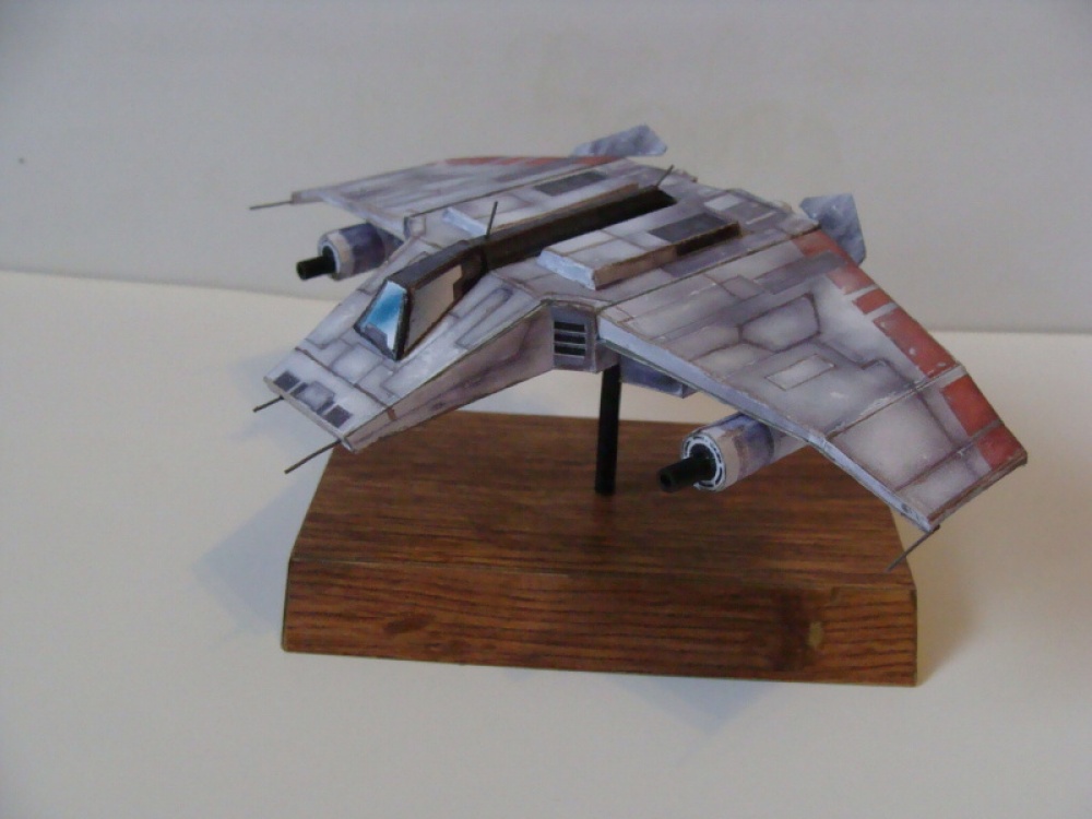 Star Wars - V wings airspeeder (Pln� velikost v nov�m okn�) Star Wars - V wings airspeeder