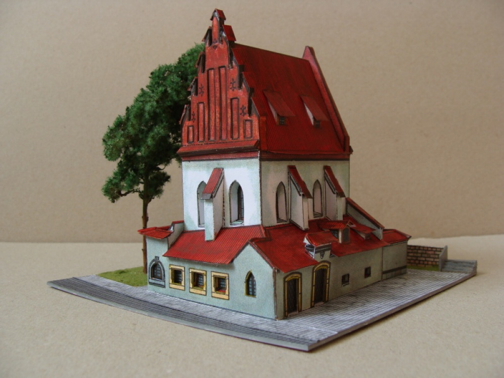 Staronová synagoga (Plná velikost v novém okně) Staronová synagoga