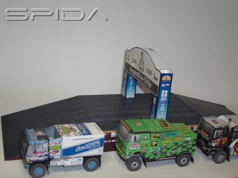 Startovní rampa DAKAR 2009 Startovní rampa DAKAR 2009