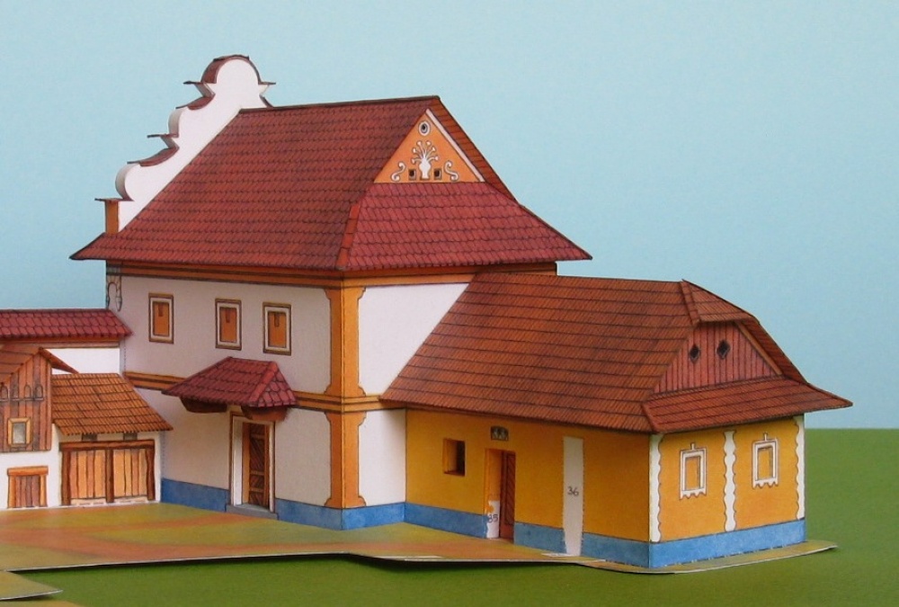 Statek z Peničných Blat (Plná velikost v novém okně) Statek z Peničných Blat
