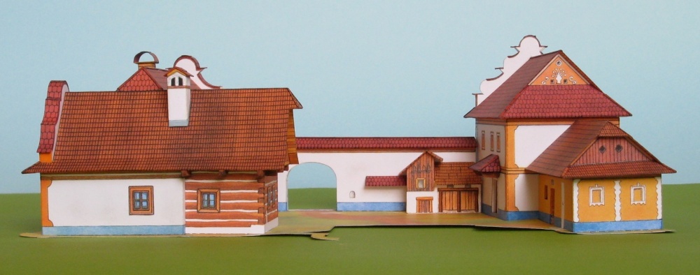 Statek z Peničných Blat (Plná velikost v novém okně) Statek z Peničných Blat
