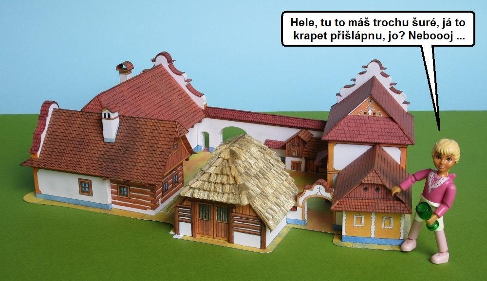 Statek z Peničných Blat (Plná velikost v novém okně) Statek z Peničných Blat