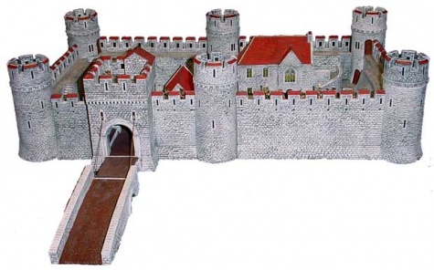 STAVEBNICE HRADU pro figurky STAVEBNICE HRADU pro figurky