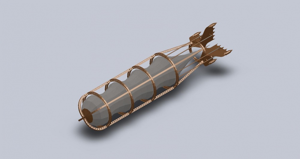 SteamPunk vzducholoď (Plná velikost v novém okně) SteamPunk vzducholoď