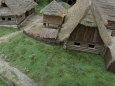 St�edov�k� hrad s podhrad�m 1:160