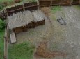 St�edov�k� hrad s podhrad�m 1:160