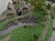 St�edov�k� hrad s podhrad�m 1:160