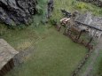 St�edov�k� hrad s podhrad�m 1:160