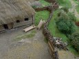 St�edov�k� hrad s podhrad�m 1:160