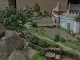 St�edov�k� hrad s podhrad�m 1:160