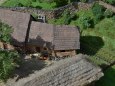 St�edov�k� hrad s podhrad�m 1:160