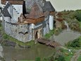 St�edov�k� hrad s podhrad�m 1:160