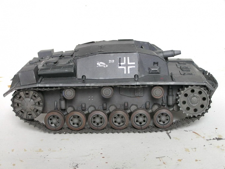 StuG III Ausf. A (Plná velikost v novém okně) StuG III Ausf. A