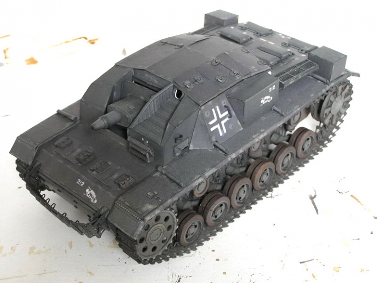 StuG III Ausf. A (Plná velikost v novém okně) StuG III Ausf. A