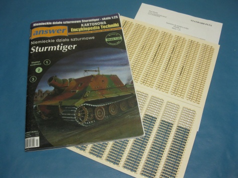 Sturmtiger / Answer + scratch/ 1:25 Kov��