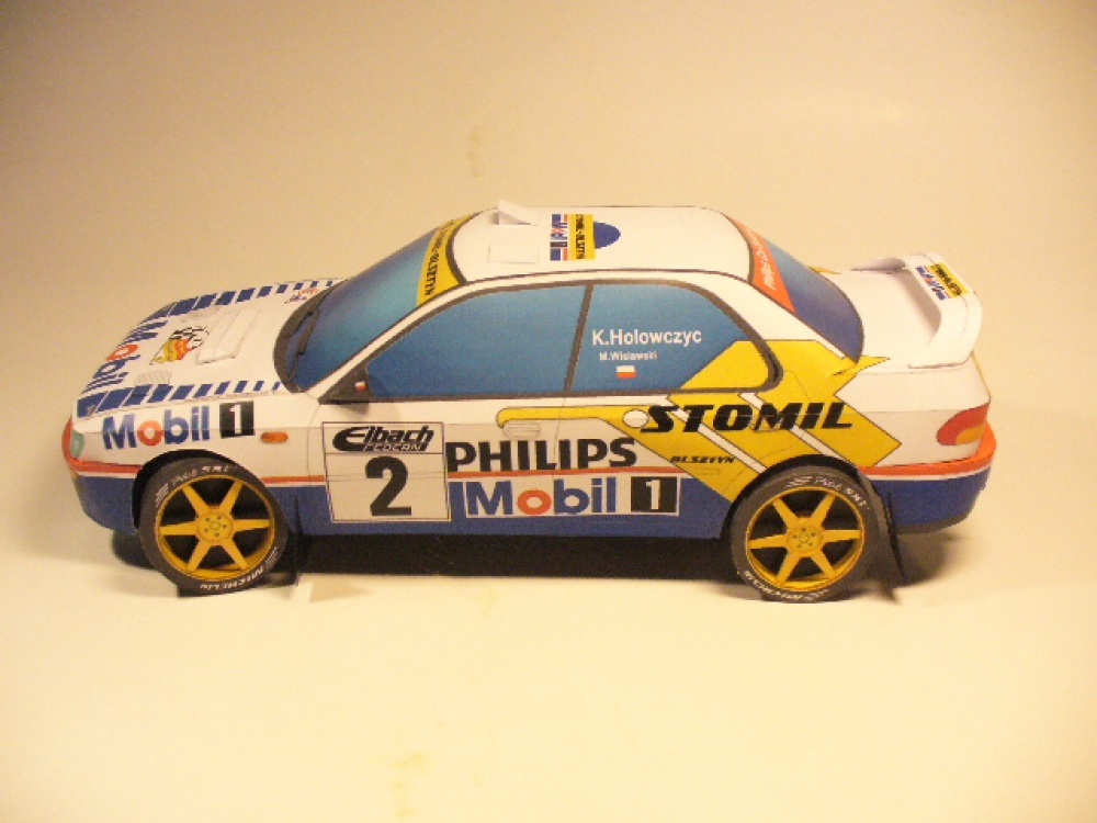 Subaru Impreza 555 Holowczyc Deutschland 1997 (Plná velikost v novém okně) Subaru Impreza 555 Holowczyc Deutschland 1997