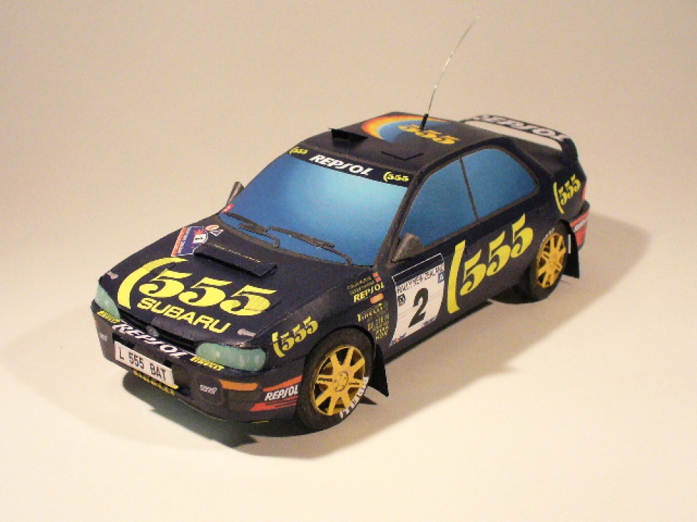 Subaru Impreza WRX McRae NewZealand 1995 (Plná velikost v novém okně) Subaru Impreza WRX McRae NewZealand 1995