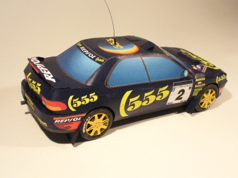 Subaru Impreza WRX McRae NewZealand 1995 Subaru Impreza WRX McRae NewZealand 1995
