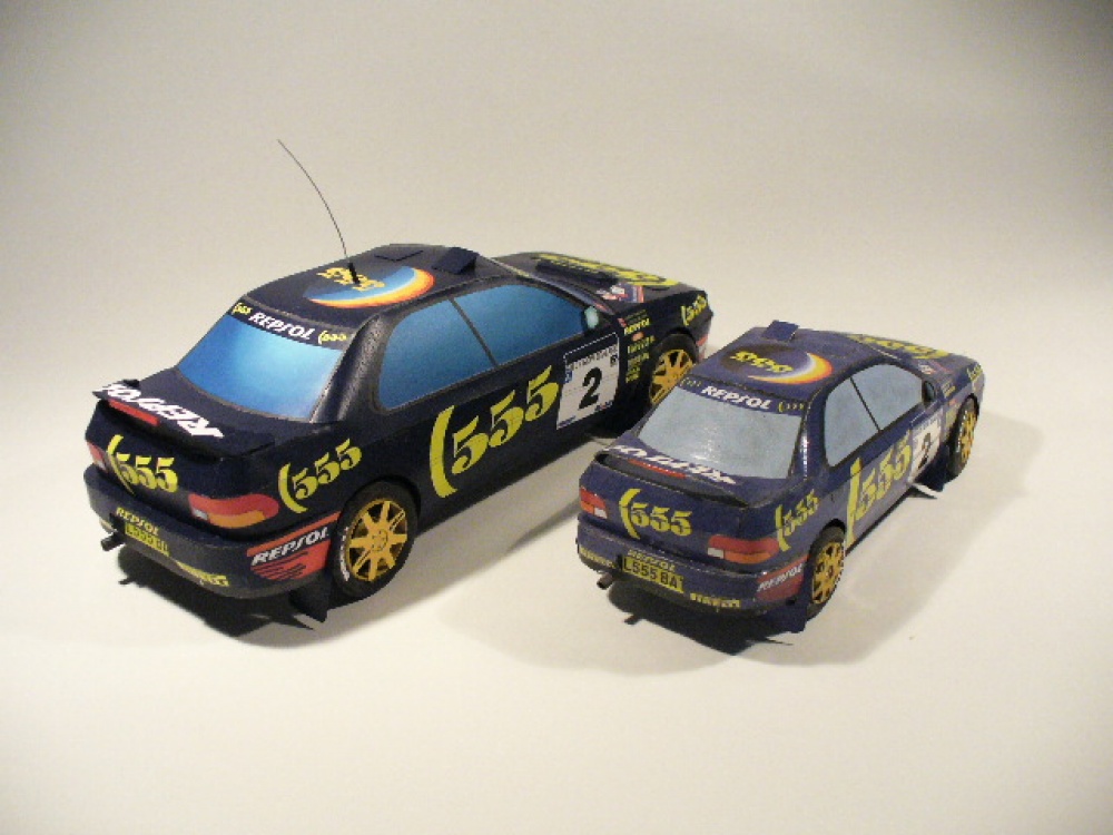 Subaru Impreza WRX McRae NewZealand 1995 (Plná velikost v novém okně) Subaru Impreza WRX McRae NewZealand 1995