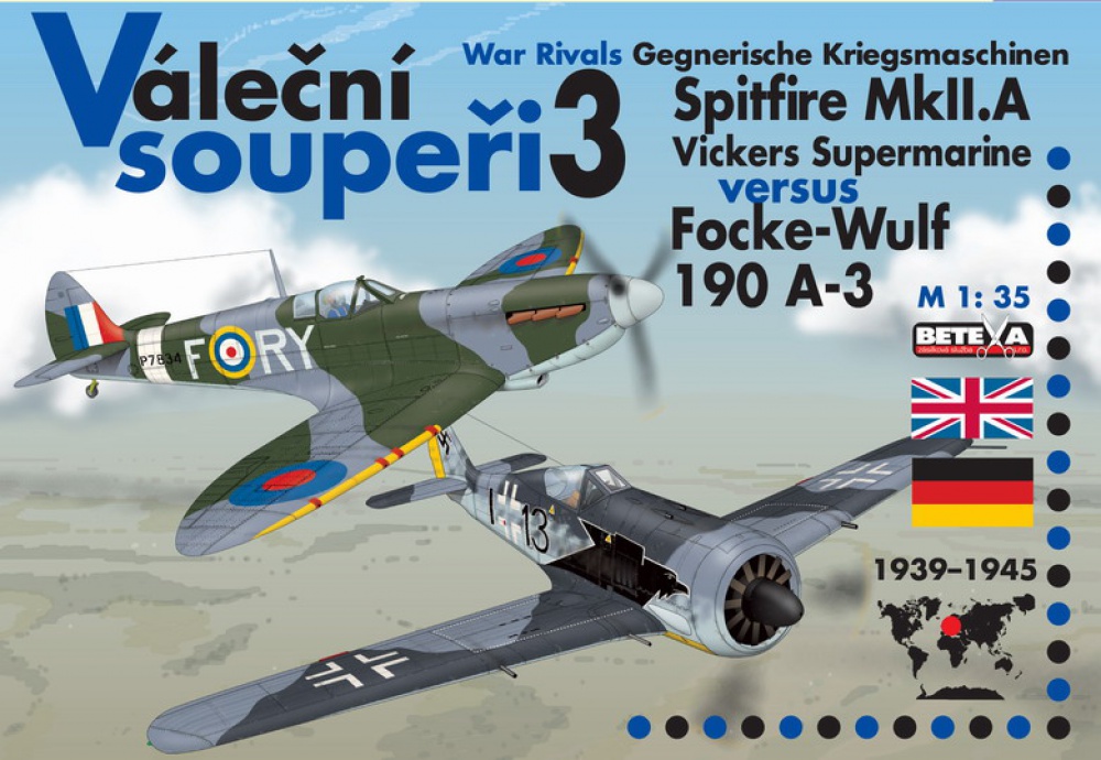 Supermarine Spitfire (Plná velikost v novém okně) Supermarine Spitfire