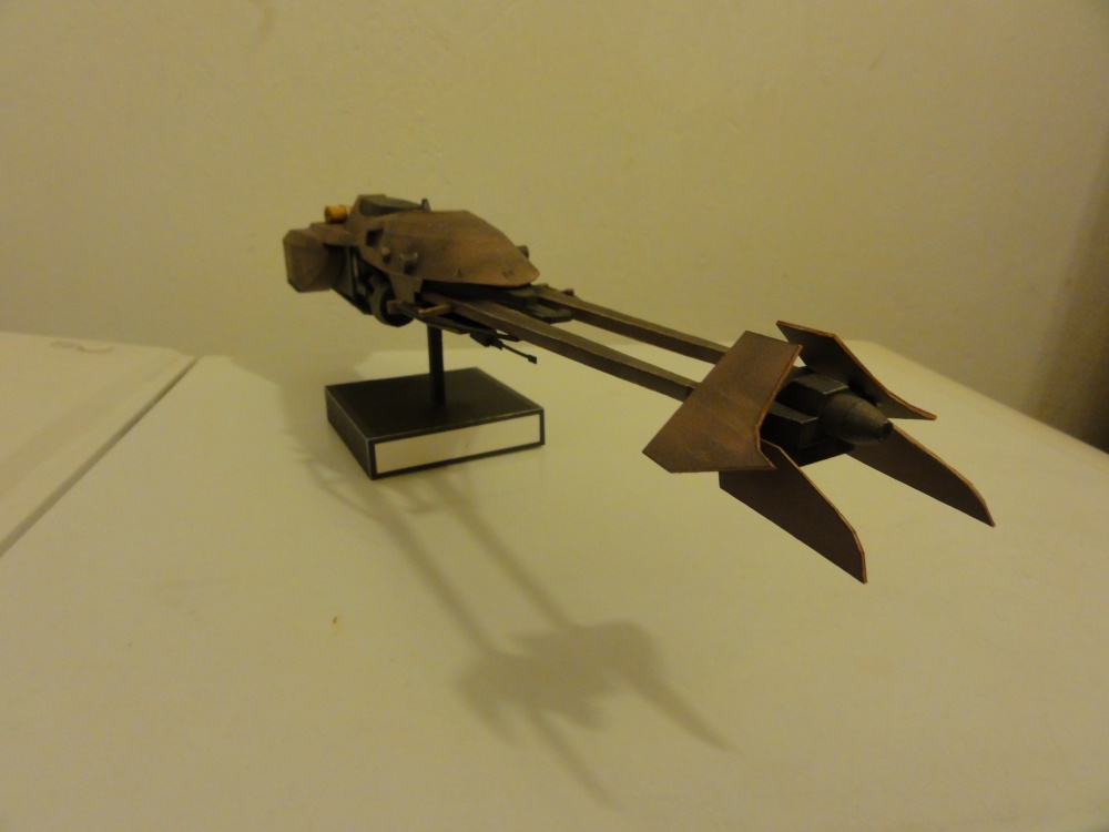 SW- 74-Z Speeder bike + Scout Trooper (Plná velikost v novém okně) SW- 74-Z Speeder bike + Scout Trooper