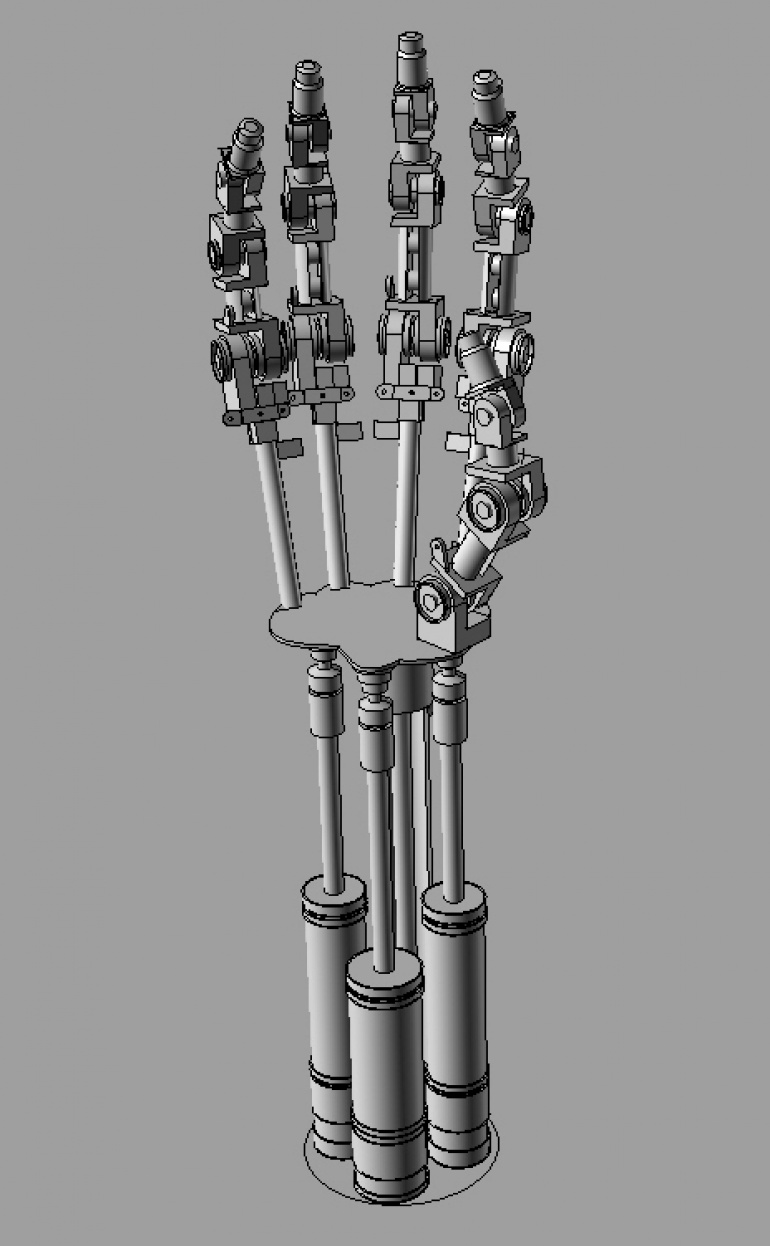 T2 Endoskeleton hand (Plná velikost v novém okně) T2 Endoskeleton hand
