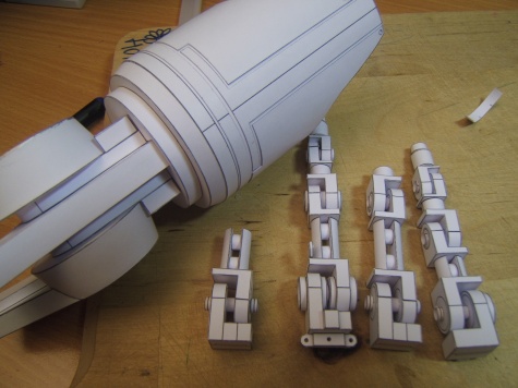 T2 Endoskeleton hand T2 Endoskeleton hand