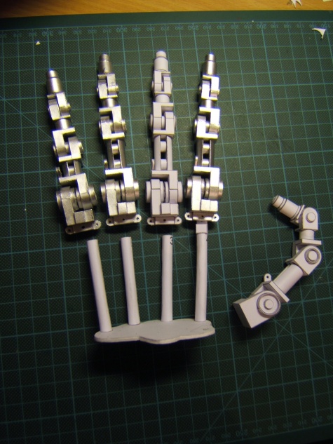 T2 Endoskeleton hand T2 Endoskeleton hand