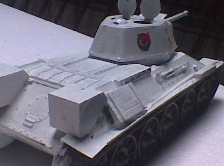 Tank T-34 (Plná velikost v novém okně) Tank T-34