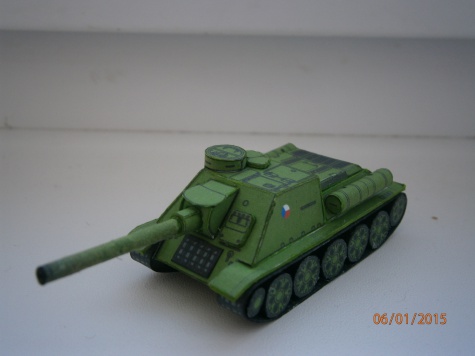 Tank SU-100 alebo SD-100 Tank SU-100 alebo SD-100