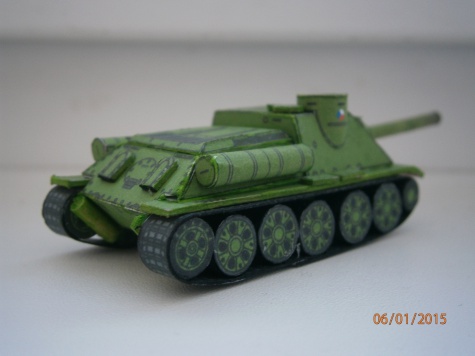 Tank SU-100 alebo SD-100 Tank SU-100 alebo SD-100