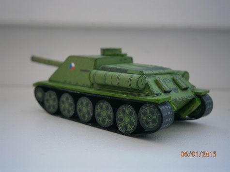 Tank SU-100 alebo SD-100 Tank SU-100 alebo SD-100