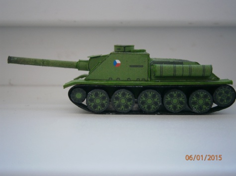 Tank SU-100 alebo SD-100 Tank SU-100 alebo SD-100