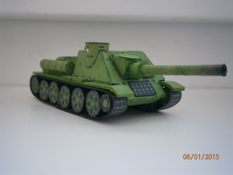 Tank SU-100 alebo SD-100 Tank SU-100 alebo SD-100