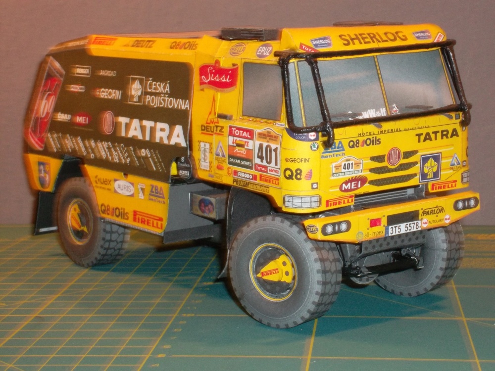 Tara 815 dakar 2008 A. Loprais (Plná velikost v novém okně) Tara 815 dakar 2008 A. Loprais