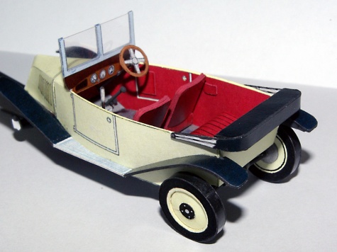 Tatra 11 - čtyřmístné otevřené provedení Tatra 11 - čtyřmístné otevřené provedení