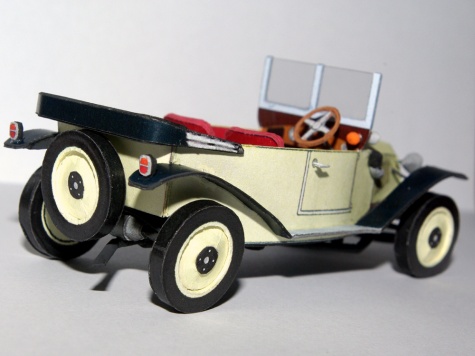 Tatra 11 - čtyřmístné otevřené provedení Tatra 11 - čtyřmístné otevřené provedení