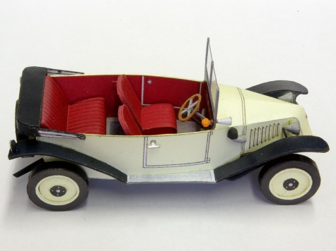 Tatra 11 - čtyřmístné otevřené provedení Tatra 11 - čtyřmístné otevřené provedení