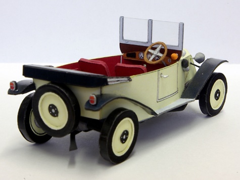 Tatra 11 - čtyřmístné otevřené provedení Tatra 11 - čtyřmístné otevřené provedení
