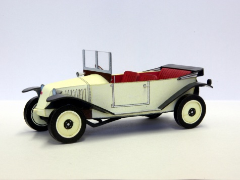 Tatra 11 - čtyřmístné otevřené provedení Tatra 11 - čtyřmístné otevřené provedení