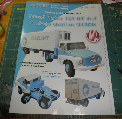 Tatra 138 NT 4x4 +Návěs Orličan N12CH Tatra 138 NT 4x4 +Návěs Orličan N12CH